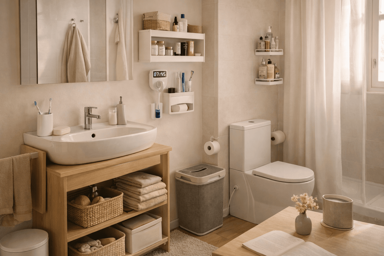 Cosas curiosas para baños compartidos: ideas simples para evitar fricciones