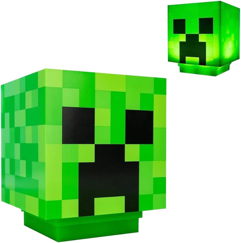 Lámpara 3D de Creeper con efectos de sonido