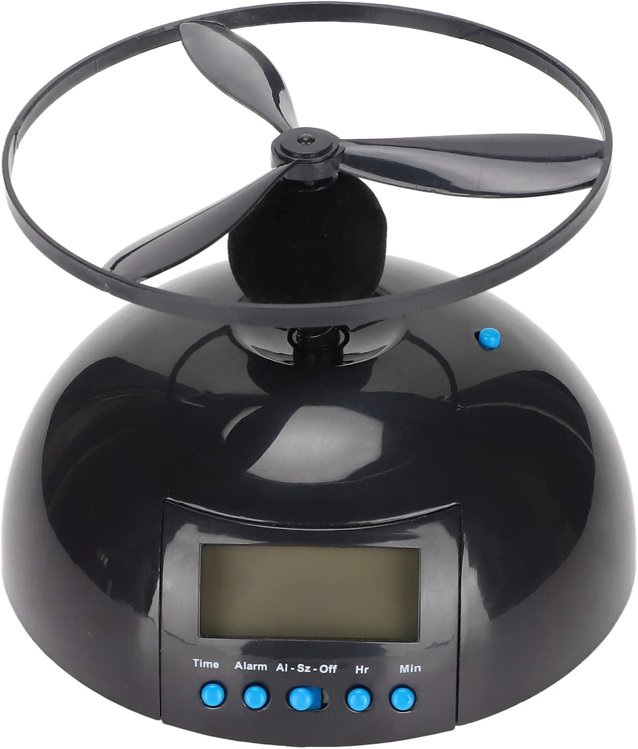 Reloj despertador rodante que se escapa