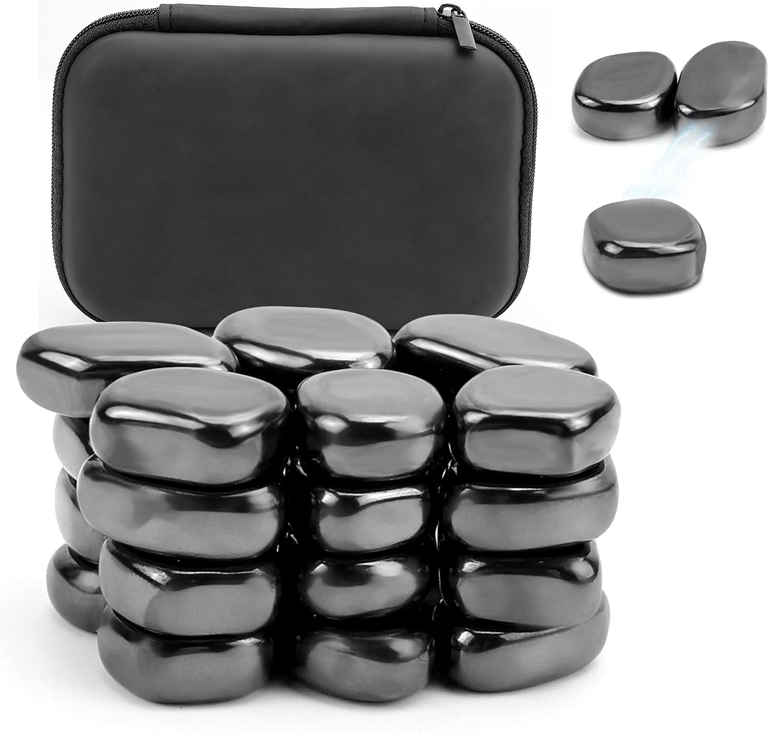 Piedras magnéticas irregulares para escritorio