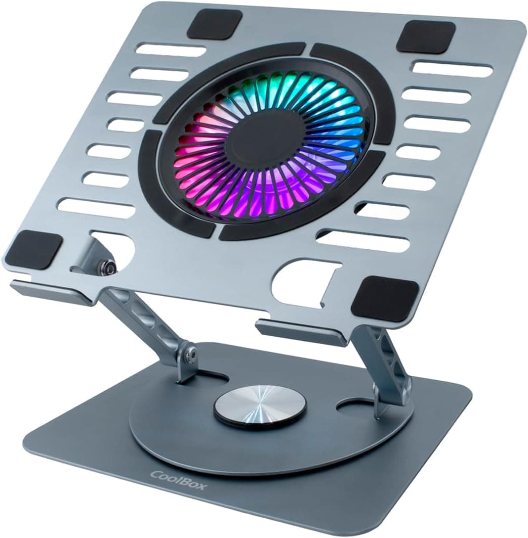 Soporte ajustable para portátil con ventilación