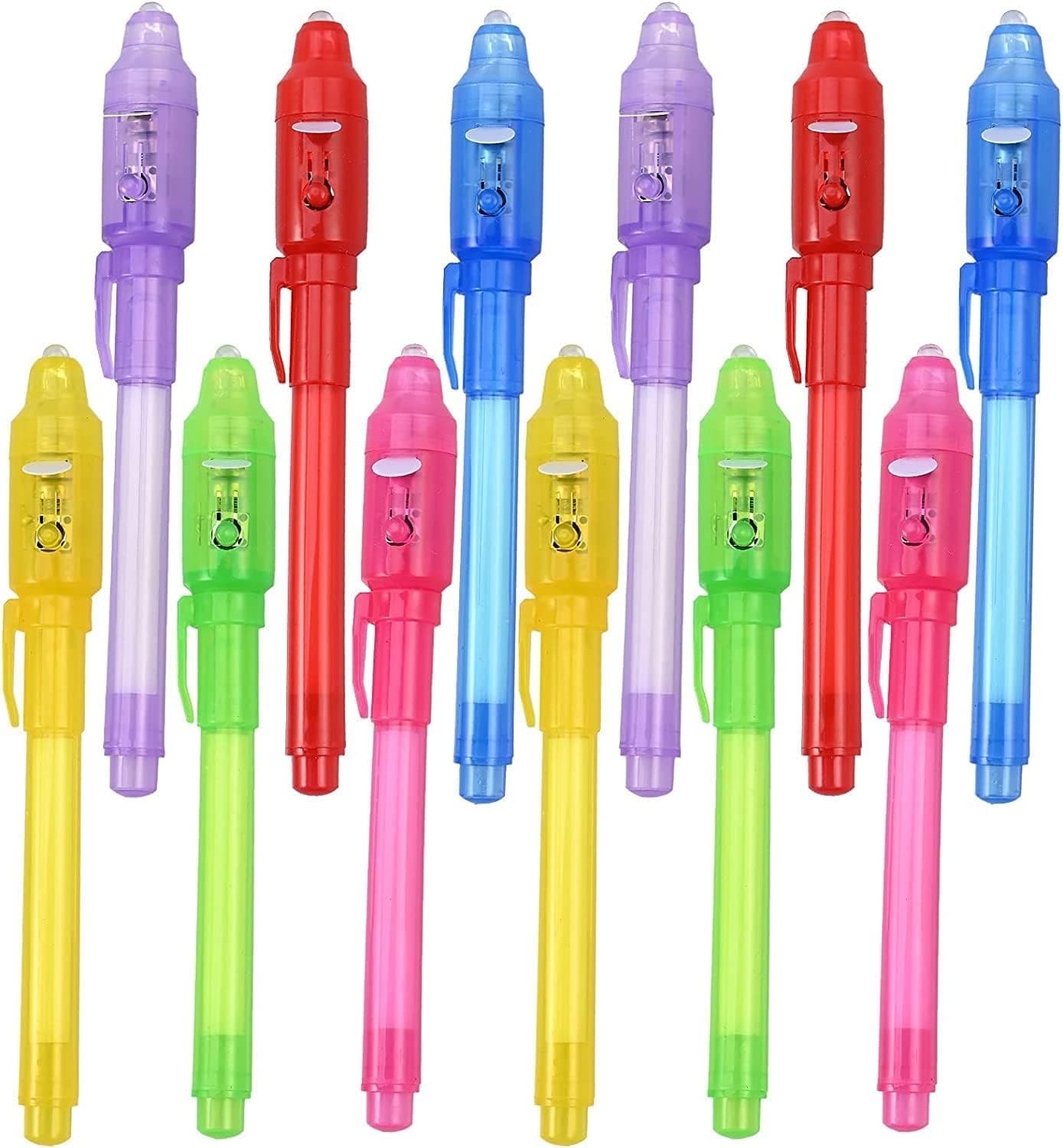 Bolígrafo de tinta invisible con luz UV