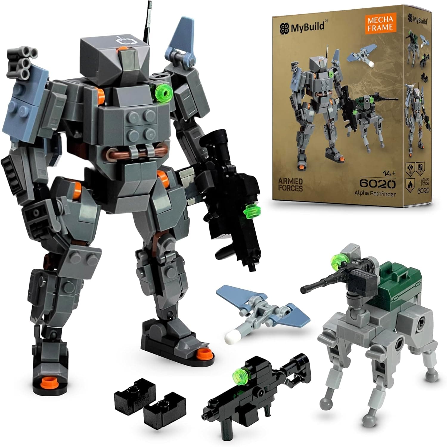 Maqueta militar MyBuild Alpha Pathfinder