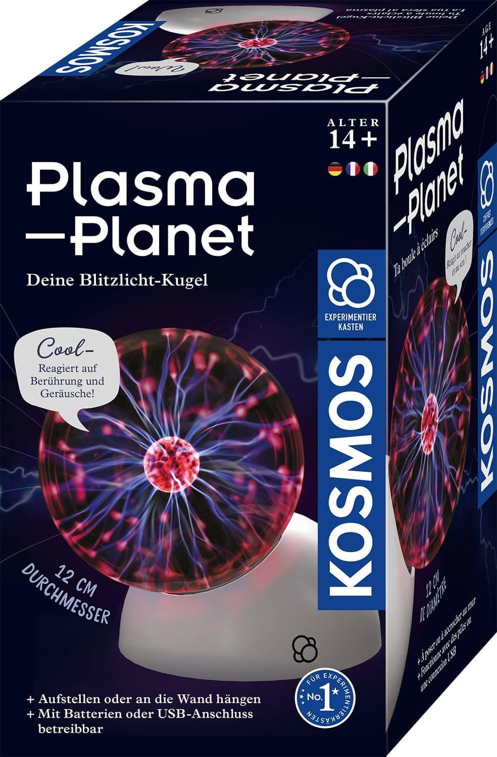 Planeta de plasma (esfera interactiva)