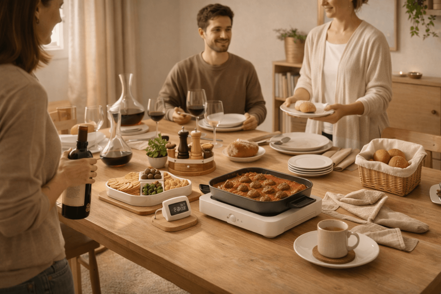 Regalos para anfitriones en casa: objetos que mejoran reuniones sin complicar